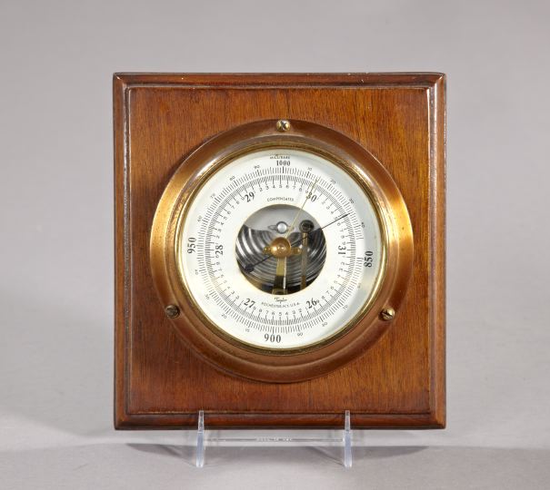 American Brass and Mahogany Barometer  2fc93