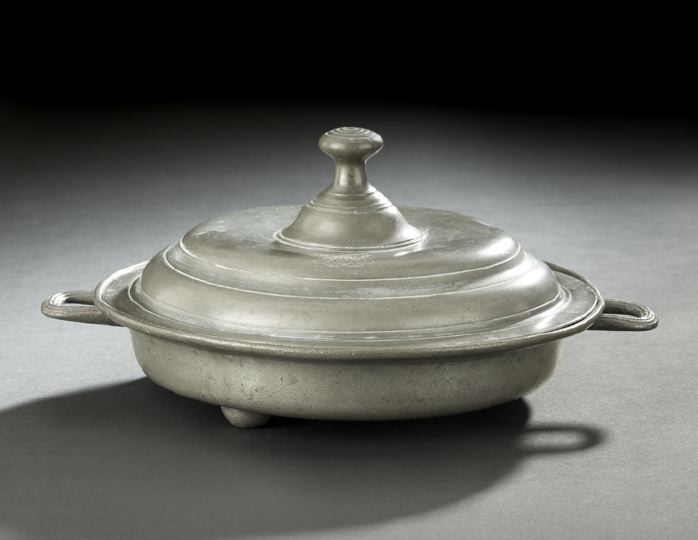 Continental Pewter Covered Vegetable