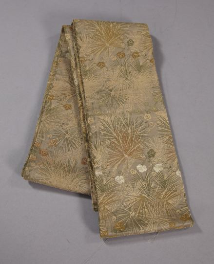 Japanese Meiji Embroidered and