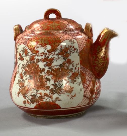 Japanese Edo Arita Porcelain Teapot,