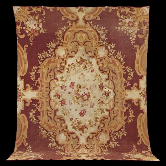 Louis XVI-Style Needlepoint Carpet,