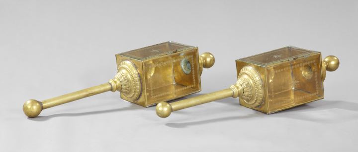 Fine Pair of French Parcel-Gilt