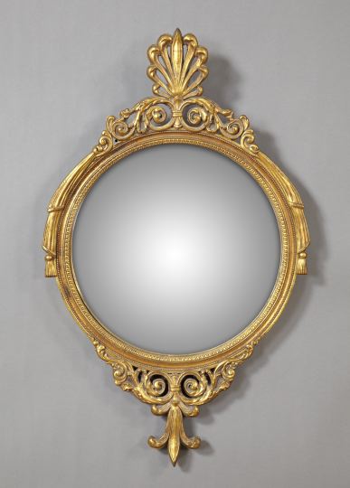Federal Style Giltwood Convex Looking 2fd2b