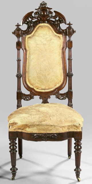 American Rococo Revival Rosewood