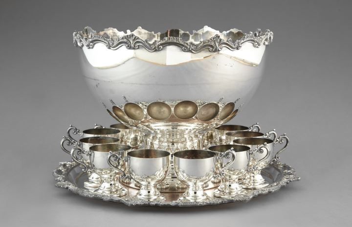 Fourteen-Piece American Silverplate