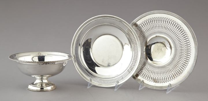 Group of Three Silver Serving Items  2fd76