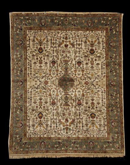 Agra Bakshaish Carpet,  8' 1" x