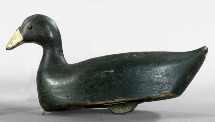 Good Carved and Painted Wood Decoy 2f9e0