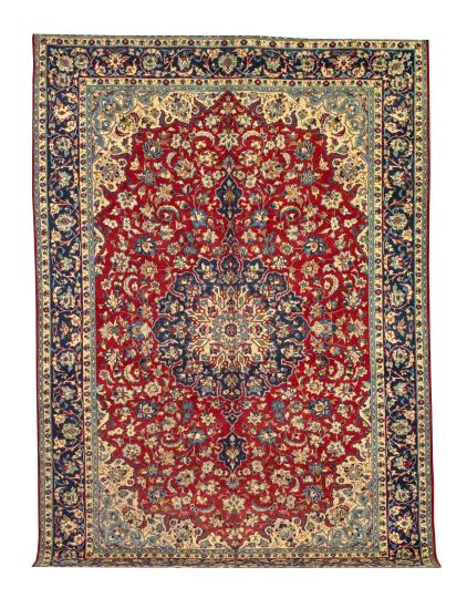 Persian Isfahan Carpet,  8' 6"