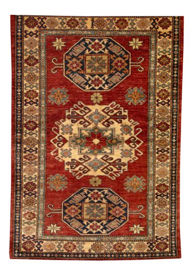 Uzbek Kazak Carpet 3 7 x 5  2fa5c