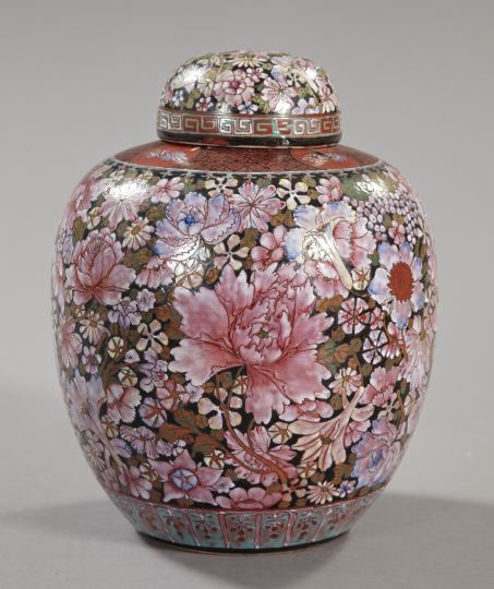 Kuang Hsu Porcelain Covered Vase  2fb3f