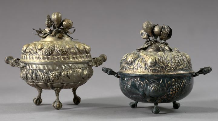 Two Silverplate Covered Tureens  2fdd5