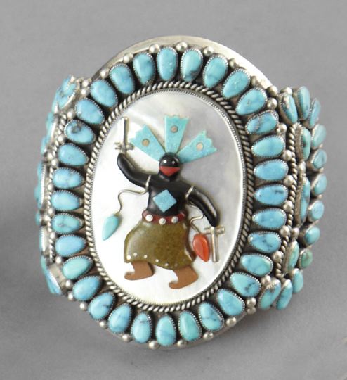 Magnificent Zuni Silver and Turquoise 2fe71