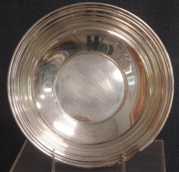 Gorham sterling silver bowl, 9 d, 12.8