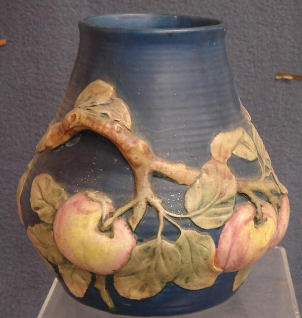 Weller pottery Baldwin apple vase,