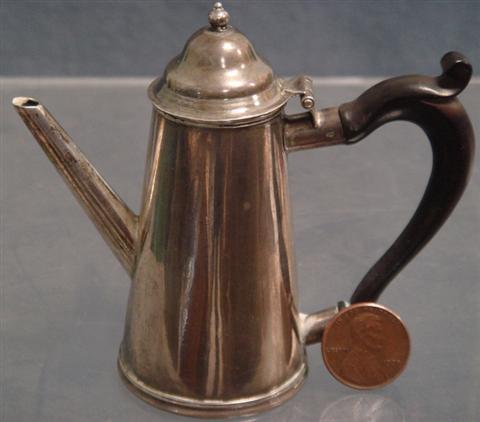 George I silver miniature coffee 3babf