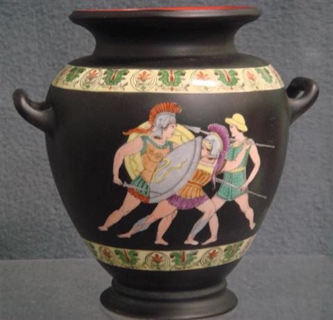 Royal Bayreuth Corinthian Ware vase,