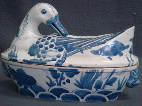 Blue decorated Chinese porcelain