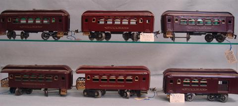 6 Lionel standard gauge cars 31  3bcad