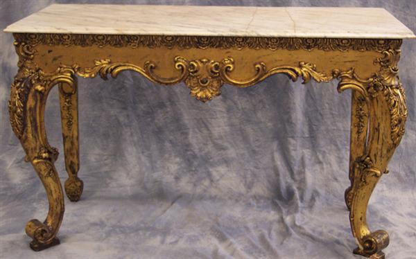 Carved & gilt Italian Louis XV