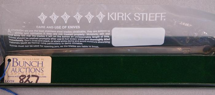 Kirk Stieff sterling silver letter