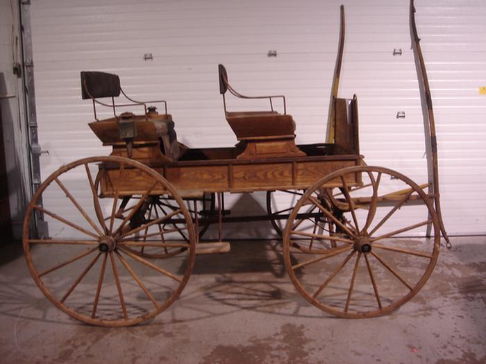 2 seat spring wagon, mfg by The