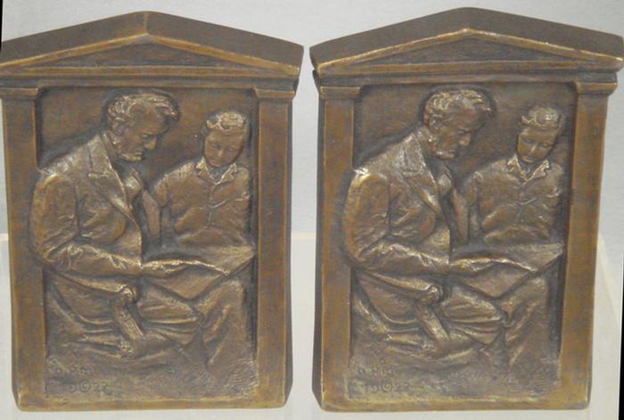 Lincoln Book Ends produced exclusively
