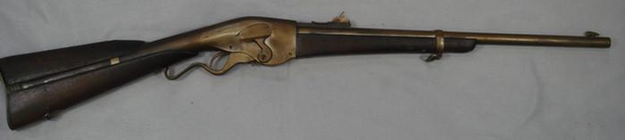 Evans: 1873, repeating rifle, .44