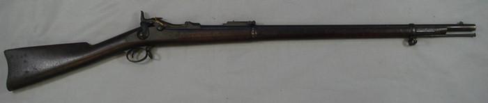 Springfield: 1877, trapdoor rifle, .45