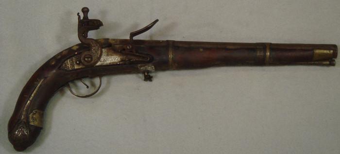 Turkish 1820 flintlock pistol  3bf70