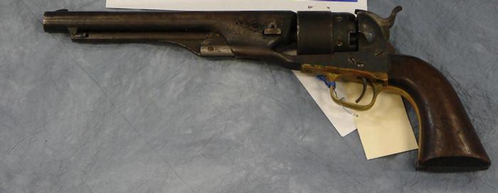 Colt: 1860, percussion army revolver,