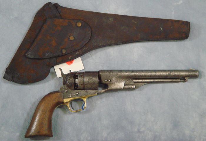 Colt: 1860, percussion army revolver,