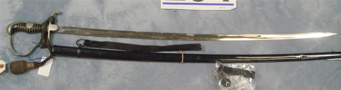 German: 1918, military sword with hanger