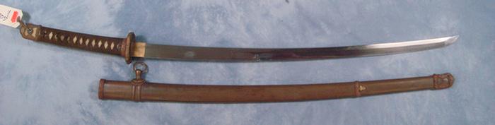 Japanese 19th c Samurai sword with 3bf9d