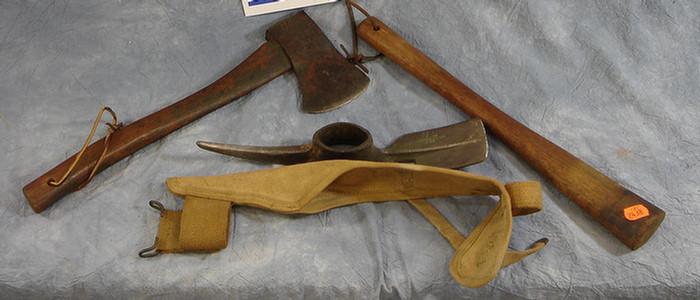 U.S marked axe, along with U.S.