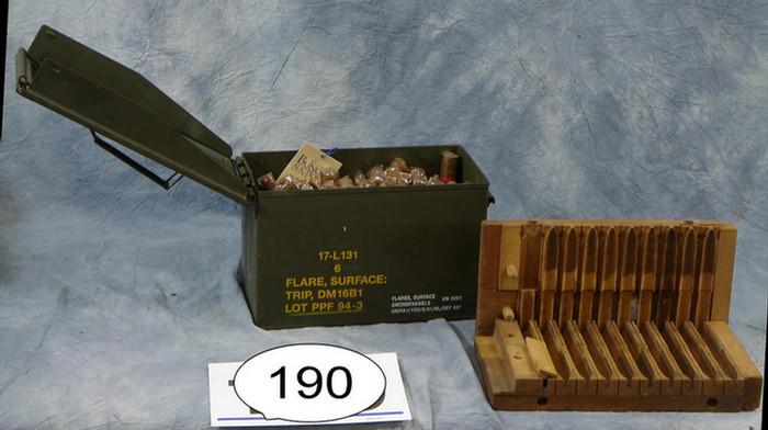 Ammo can filled with "Nicaragua"