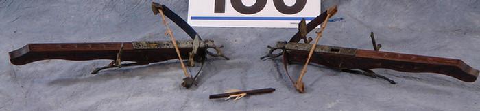 Two reproduction crossbows Estimate 3bfdc