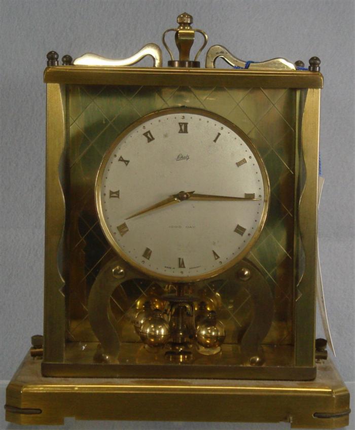 Schatz 1000 day  clock, crown top, rising