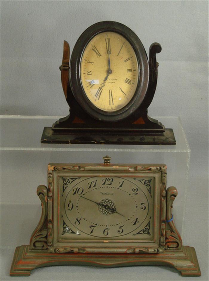 Seth Thomas picture frame clock, as