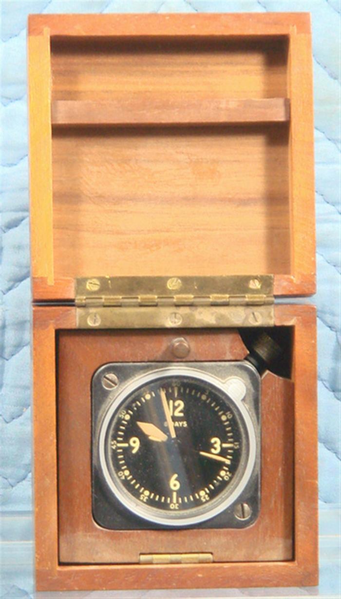 US Army AF travel clock, 7 j LeCoultre
