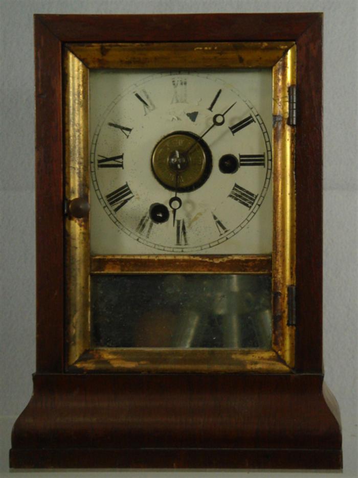 Rosewood 30 hr alarm cottage clock  3c062