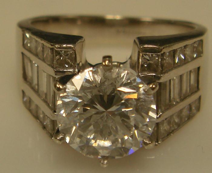 14K WG Diamond Engagement Wedding 3bd11