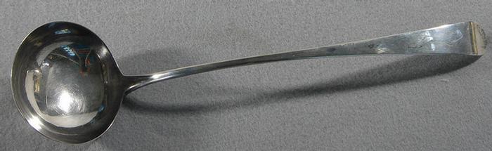 Georgian silver ladle London  3bd26