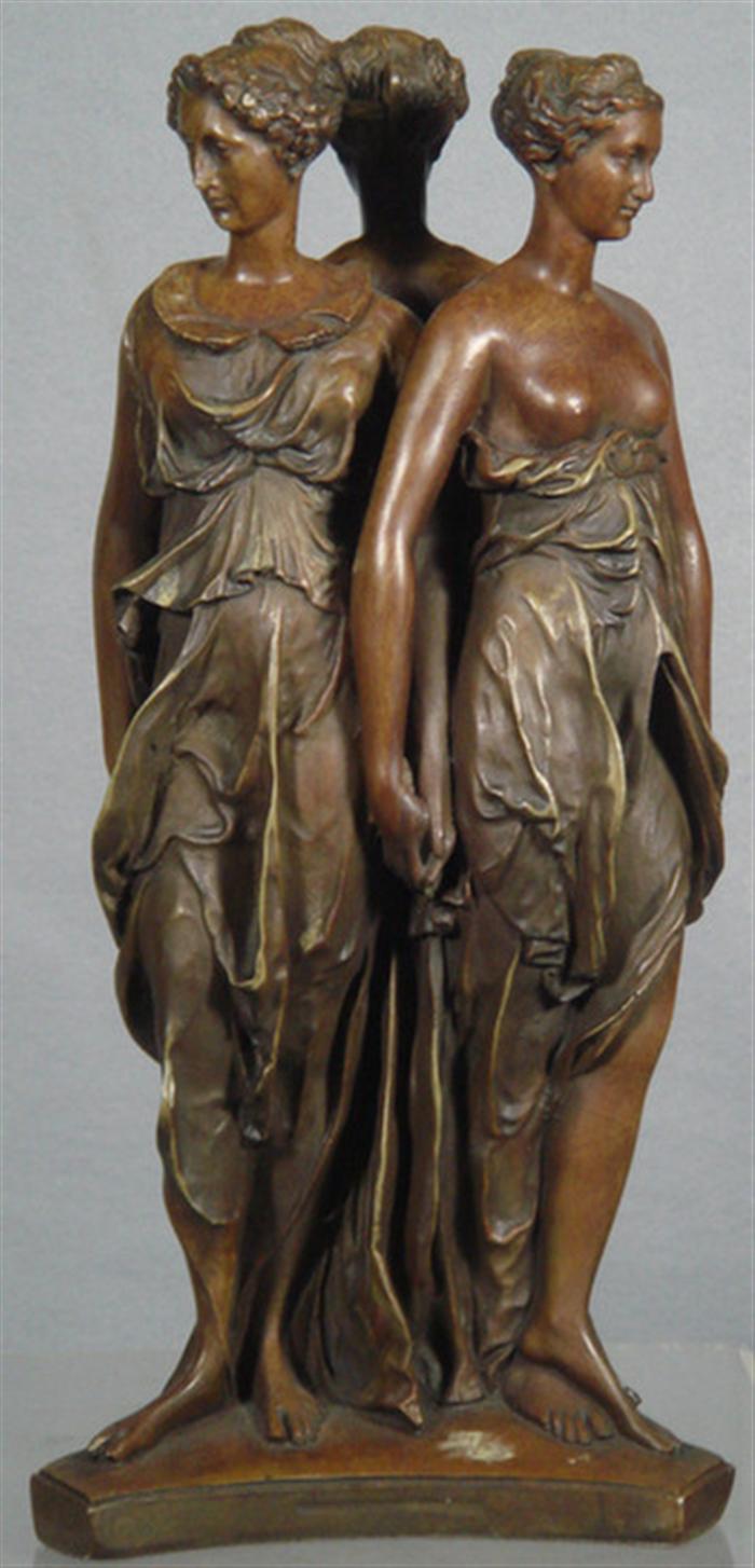 Composition figure of the Three Graces,