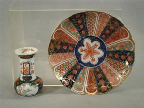 Imari plate, 8 1/2" , with a small