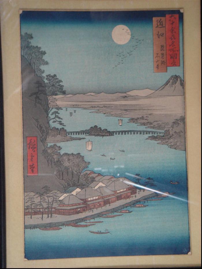 After Ando Hiroshige Japanese  3be6d