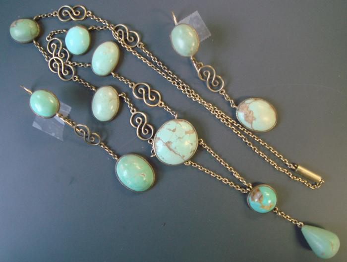 Gold-filled Turquoise necklace