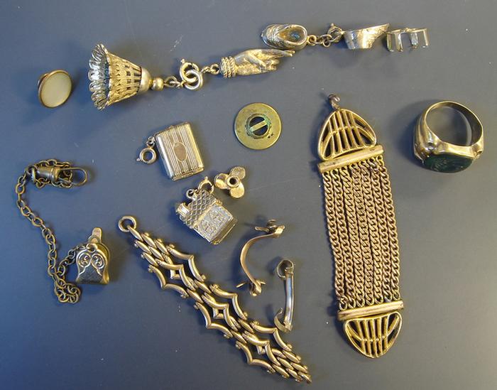 Costume Jewelry Grouping. Including