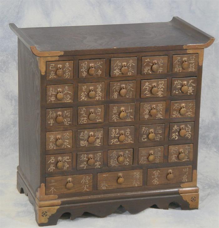 28 drawer Korean apothecary chest,
