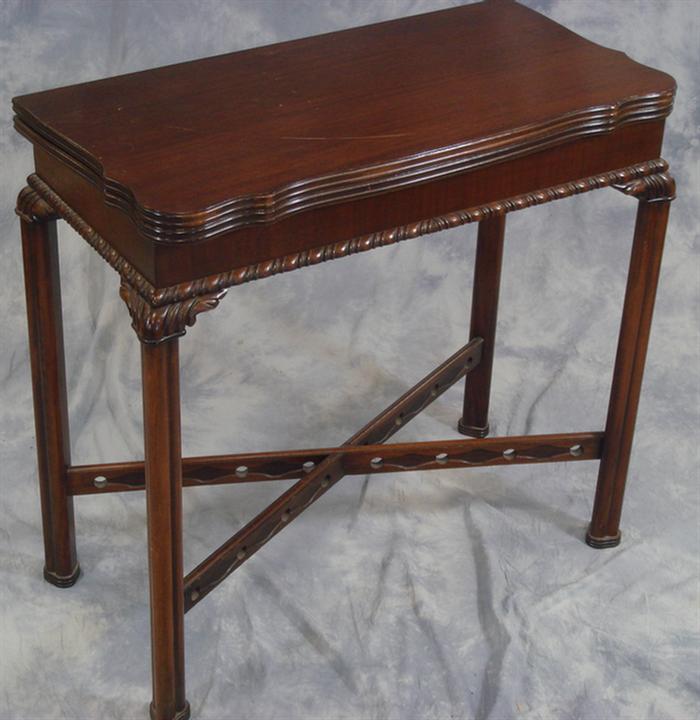 Mahogany Chinese Chippendale style